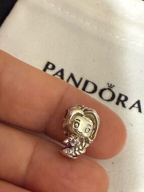 Pandora Silver Disney Princess Rapunzel Charm